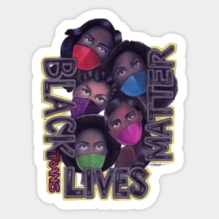 Black Trans Lives Matter Sticker